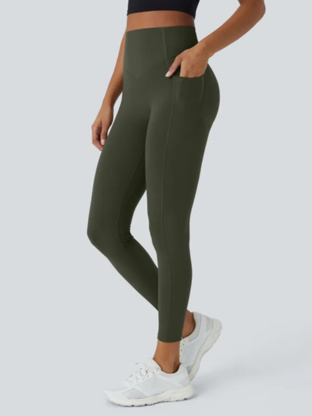 Halara UltraSculpt High Waisted Scrunch Butt Lifting Leggings with Pockets XS